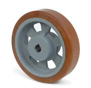 Drive wheel Vulkollan® Covestro tread cast iron, Ø 200x50mm, 900KG
