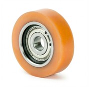 Vulkollan® styrrullar Vulkollan® Covestro slitbana stålkärna, Ø 60x18mm, 110KG