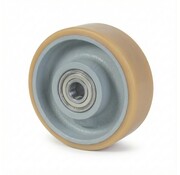 Vulkollan® Covestro roues bandage de roulement Corps de roue fonte, Ø 200x65mm, 1100KG