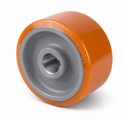 Roulettes de manutention Vulkollan® Covestro roues bandage de roulement corps de roue acier mécano-soudé, Ø 250x130mm, 2700KG