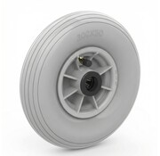 hjul, Ø 200 mm, pneumatiskt däck med linjeprofil, 60KG