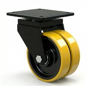 Swivel caster, Ø 250mm, Vulcanized Polyurethane tread, 2800KG