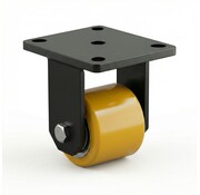 Rueda fija, Ø 70mm, Bandaje polyuréthane vulcanizada, 500KG