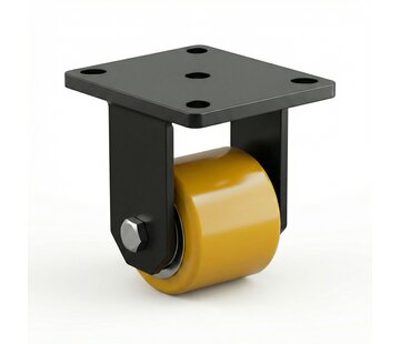 Roda fixa, Ø 85mm, poliuretano fundido, 700KG