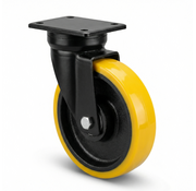 Lenkrolle, Ø 100mm, Vulkanisierte gegossenem Polyurethane Lauffläche, 250KG