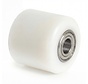 pallet truck wheel from fully nylon (PA6) wheel, precision ball bearing, Wheel-Ø 85mm, 650KG