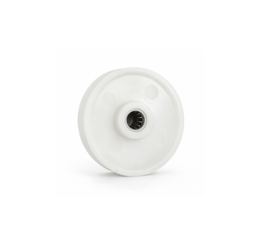 Roue industrielle en polyamide, roulement à rouleaux, Ø 80 mm, 150 kg