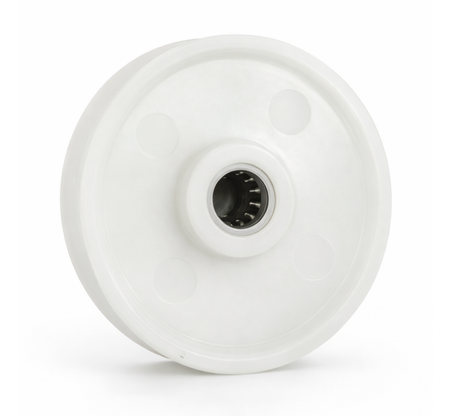 Roda industrial de poliamida, rolamento de rolos, Ø da roda 200mm, 300KG
