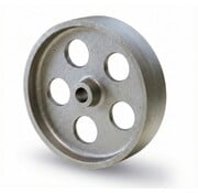 Cast iron wheels - Ø140x35mm | Load capacity 300kg | Hub length 50mm| Heat-resistant up to 500°C