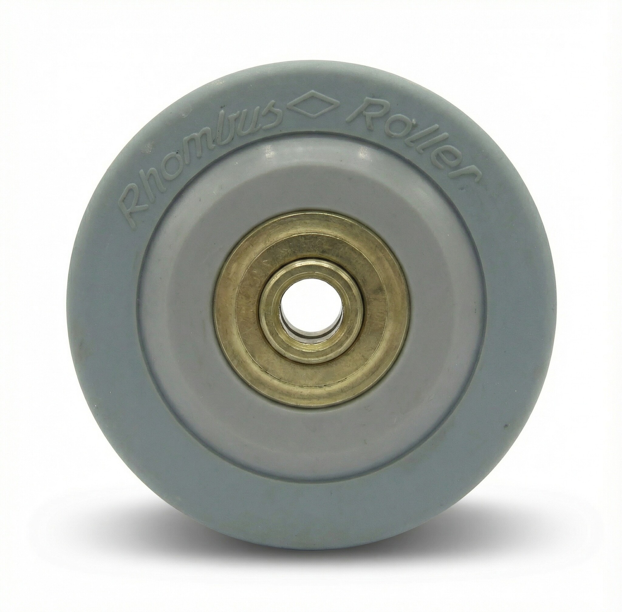 Rubber Wheel Thread Rubber wheel Ø50mm, non-stretching with flange bearing and thread ...