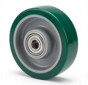 Koło, Ø 125 mm, wtryskiwany poliuretan, 200 kg