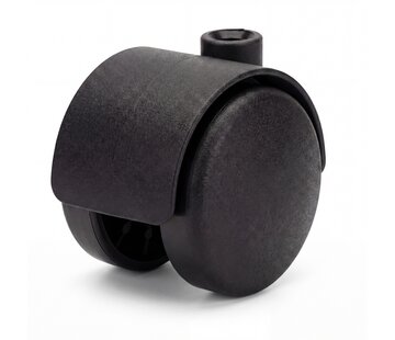 Rodillo doble Ø50, perno roscado M8x15