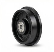 SPK 50K flanged wheel, Ø 50mm, cast iron, 400 KG