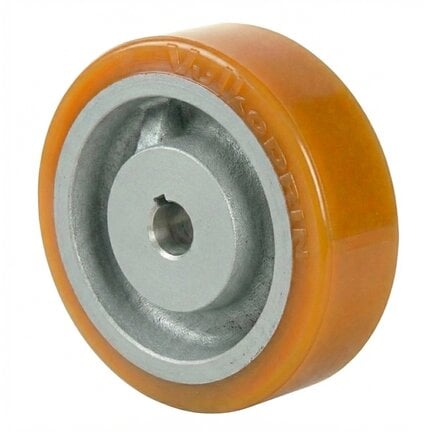 Polyurethane or Rubber Wheels With Keyway or Hub Fitting