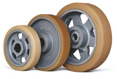 How to calculate the needed load capacity of wheels with Polyurethane (Vulkollan) tyres?