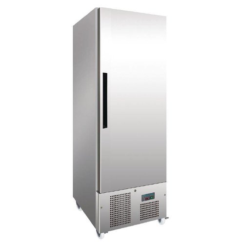 Polar 1-Deurs Slimline RVS Vrieskast - 440 Liter Polar 1-Deurs Slimline RVS Vrieskast - 440 Liter