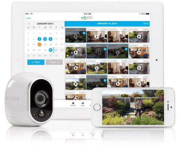 Netgear Arlo, een 100% draadloos camera systeem!