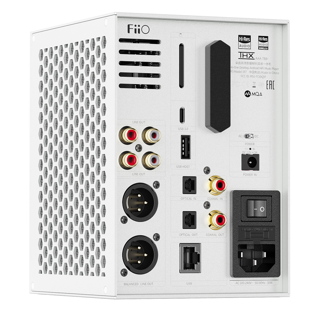 FiiO R7 | Desktop All-in-one HiFi Streamer, DAC & Headphone Amplifier
