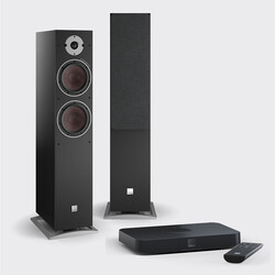 Oberon 7 C (per paar) + Sound Hub Compact - Zwart - Outlet