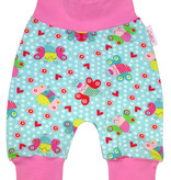 Babyhose / Pumphose, Schmetterlinge mint rosa