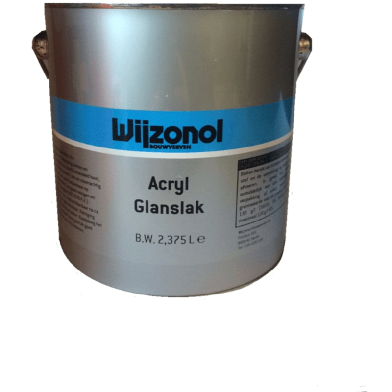 Wijzonol Acryl Glanslak Wit