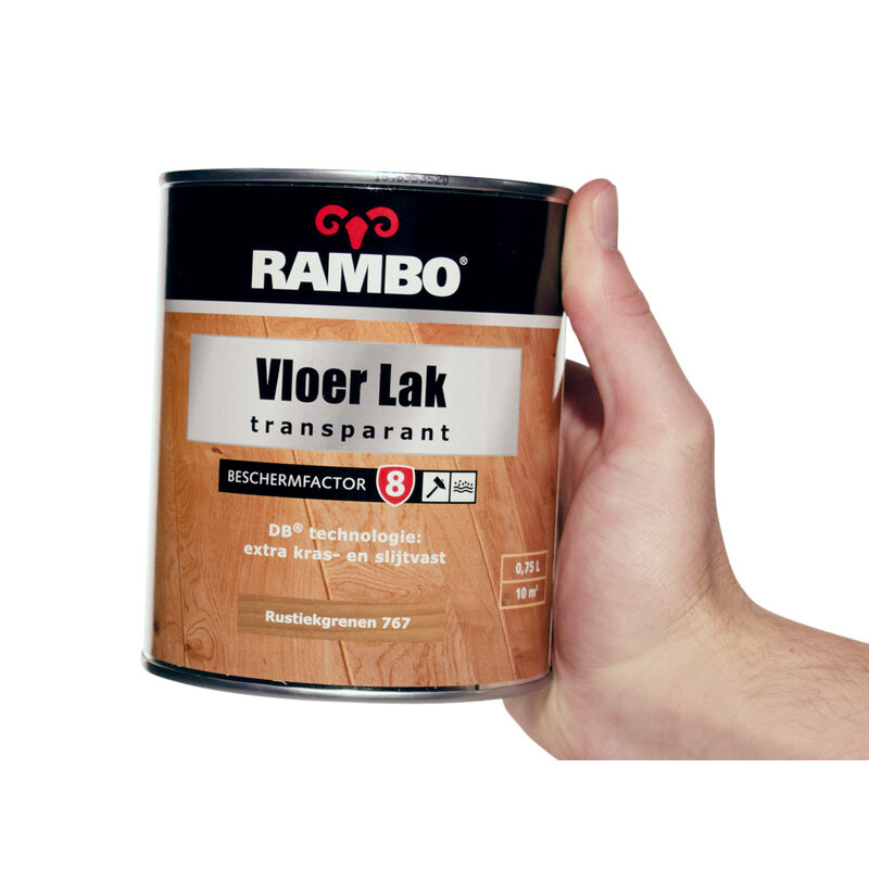 Rambo Vloer Lak Rustiek Grenen 0,75L