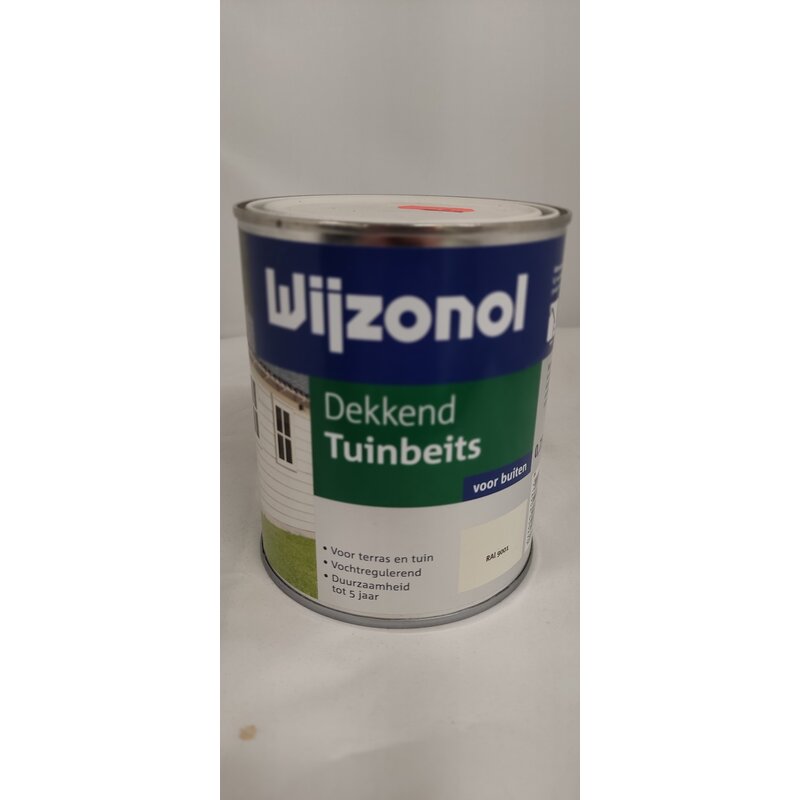 Wijzonol Dekkend Tuinbeits RAL 9001 0,75L