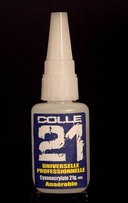 Colle 21 slow dry - Cyanoacrylate anaérobie 21g à prise lente