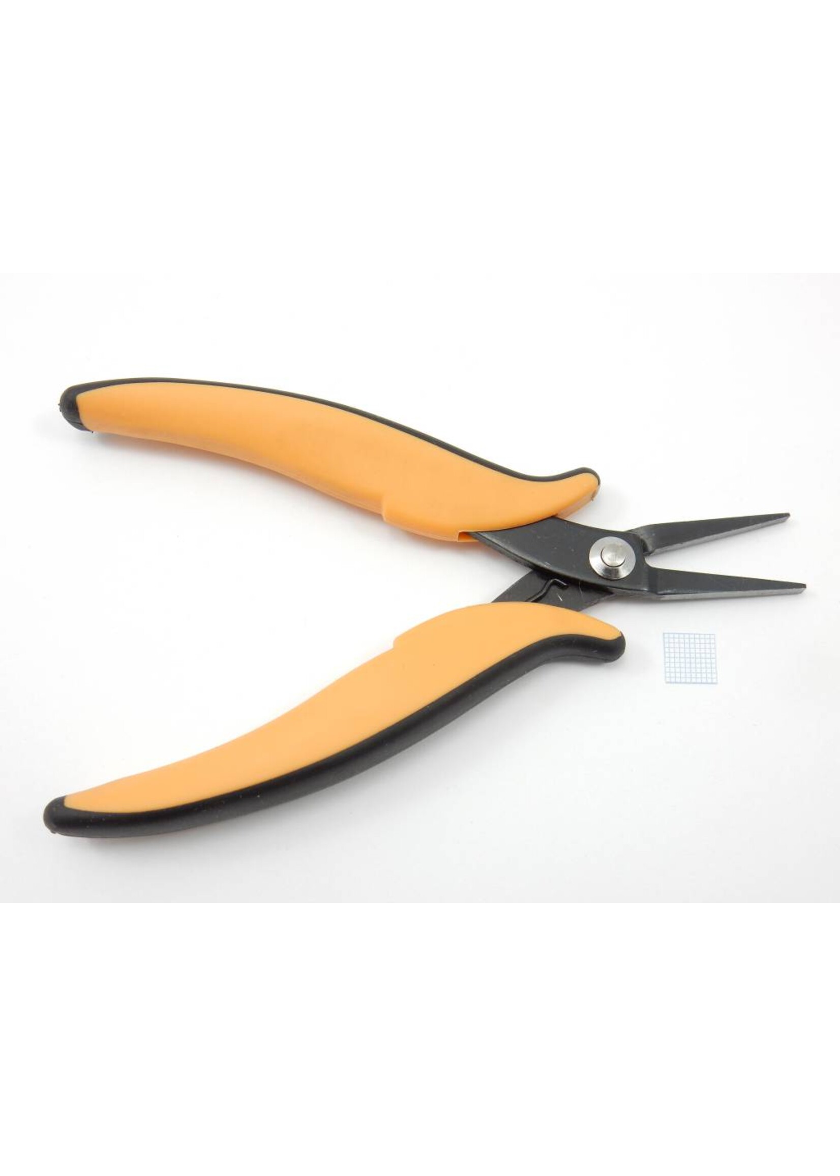 Needle nose pliers straight fine flat tips