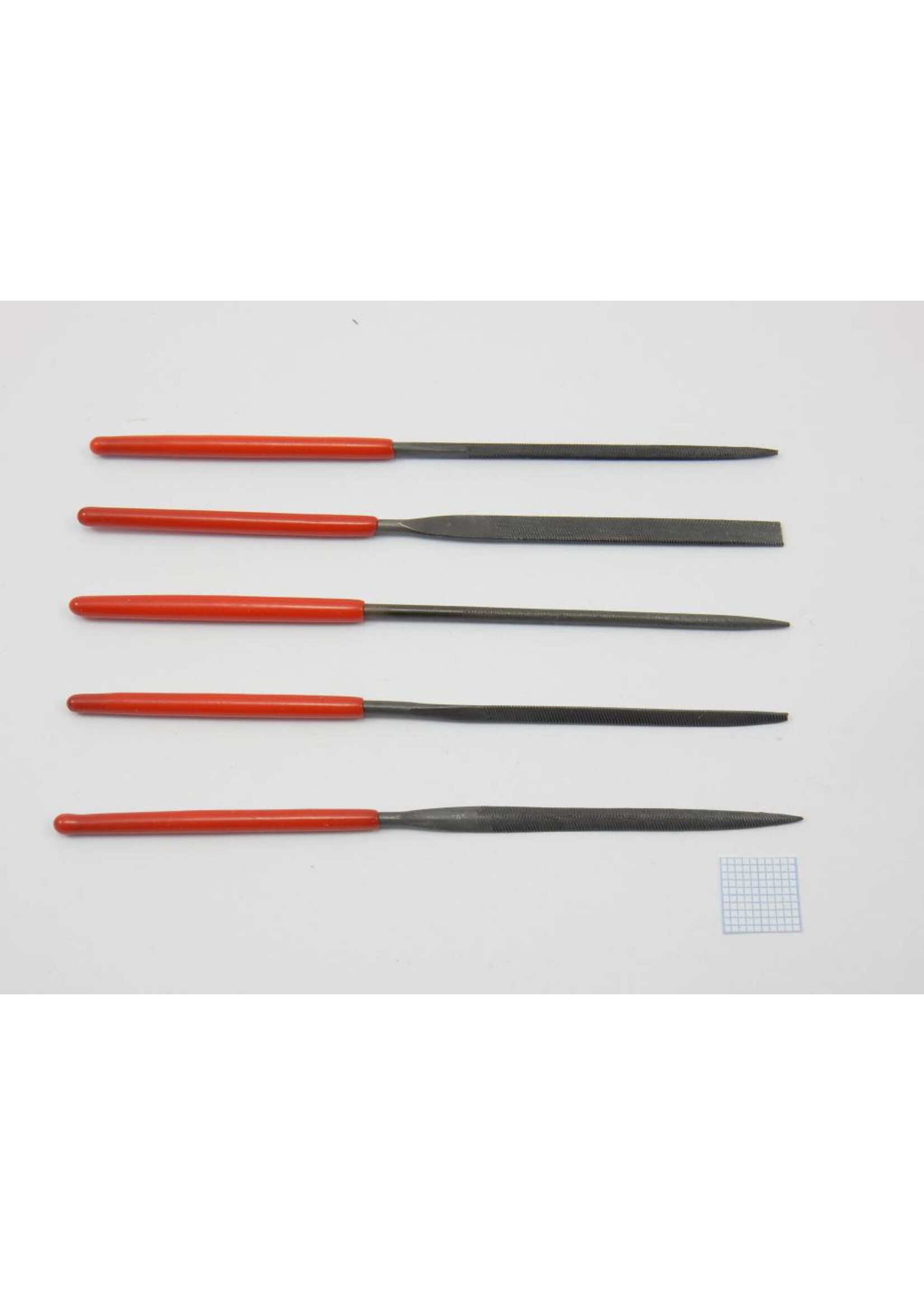 Needle files set 100mm mini - 5 pcs.