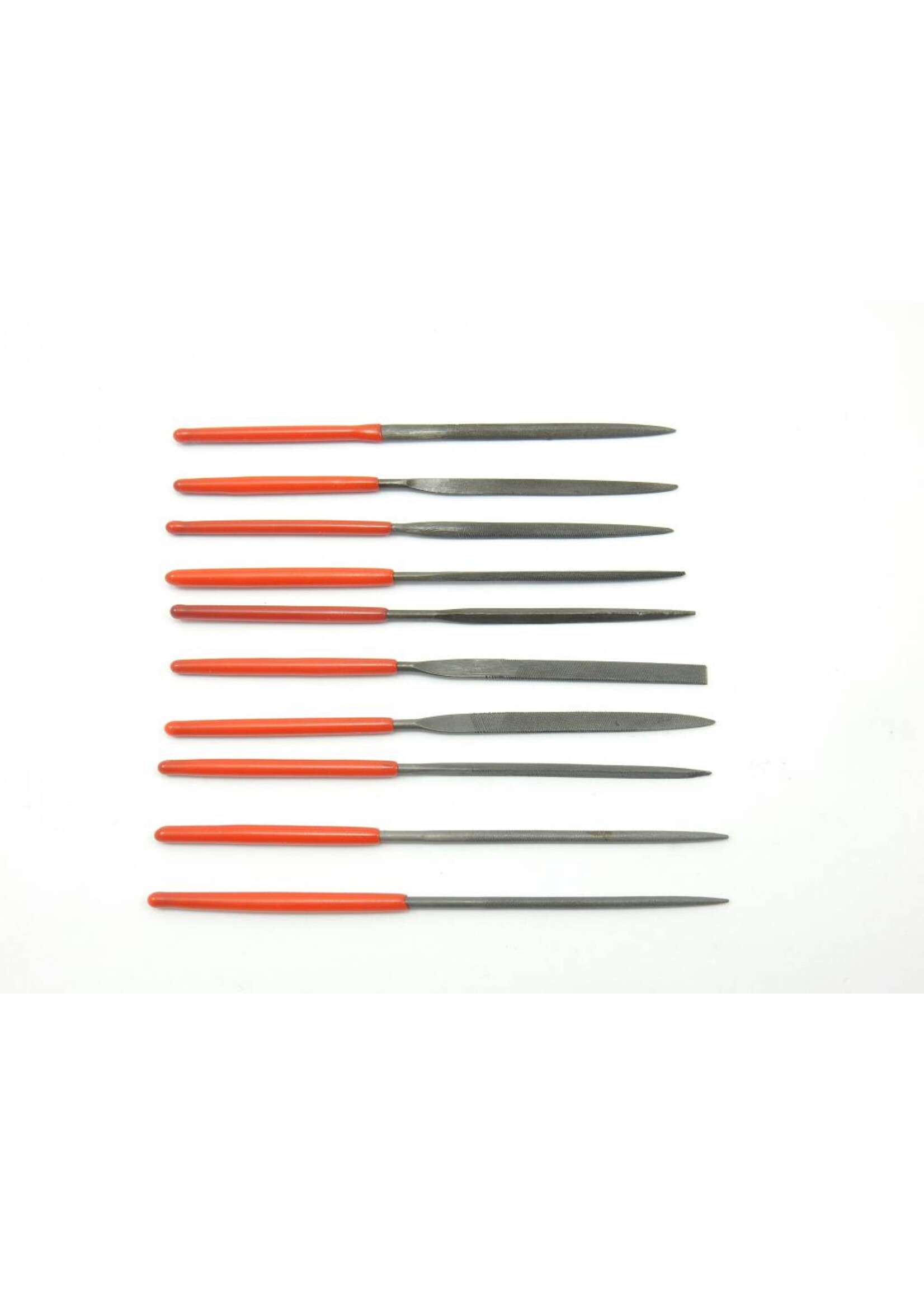 Needle files set 100mm mini - 10 pcs.