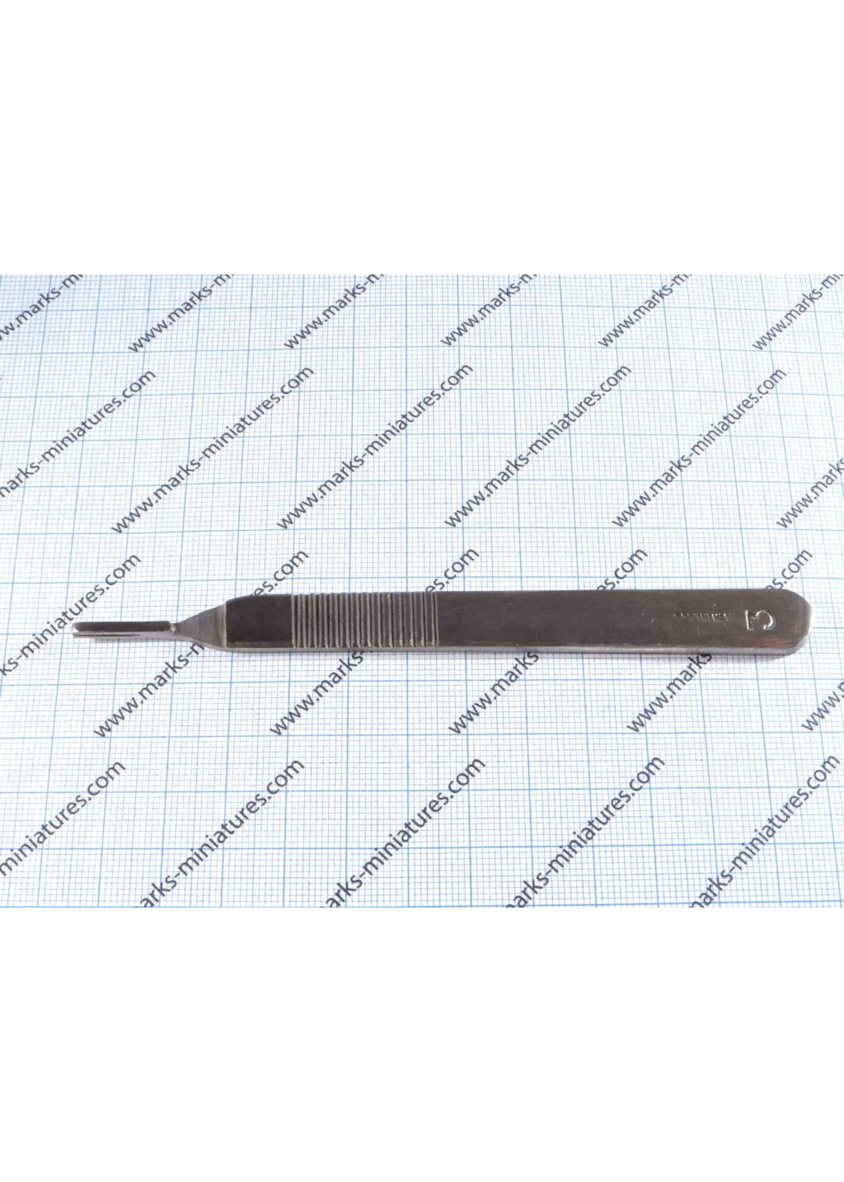 DENSOL Dental Surgery Scalpel Handle No. 3 With Markings - German Stainless Steel, TGA Registered