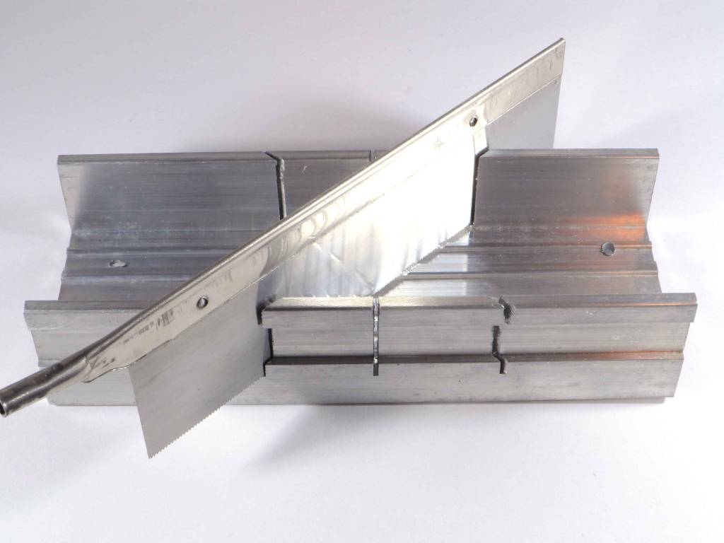 Mitre box aluminium Mark's Miniatures