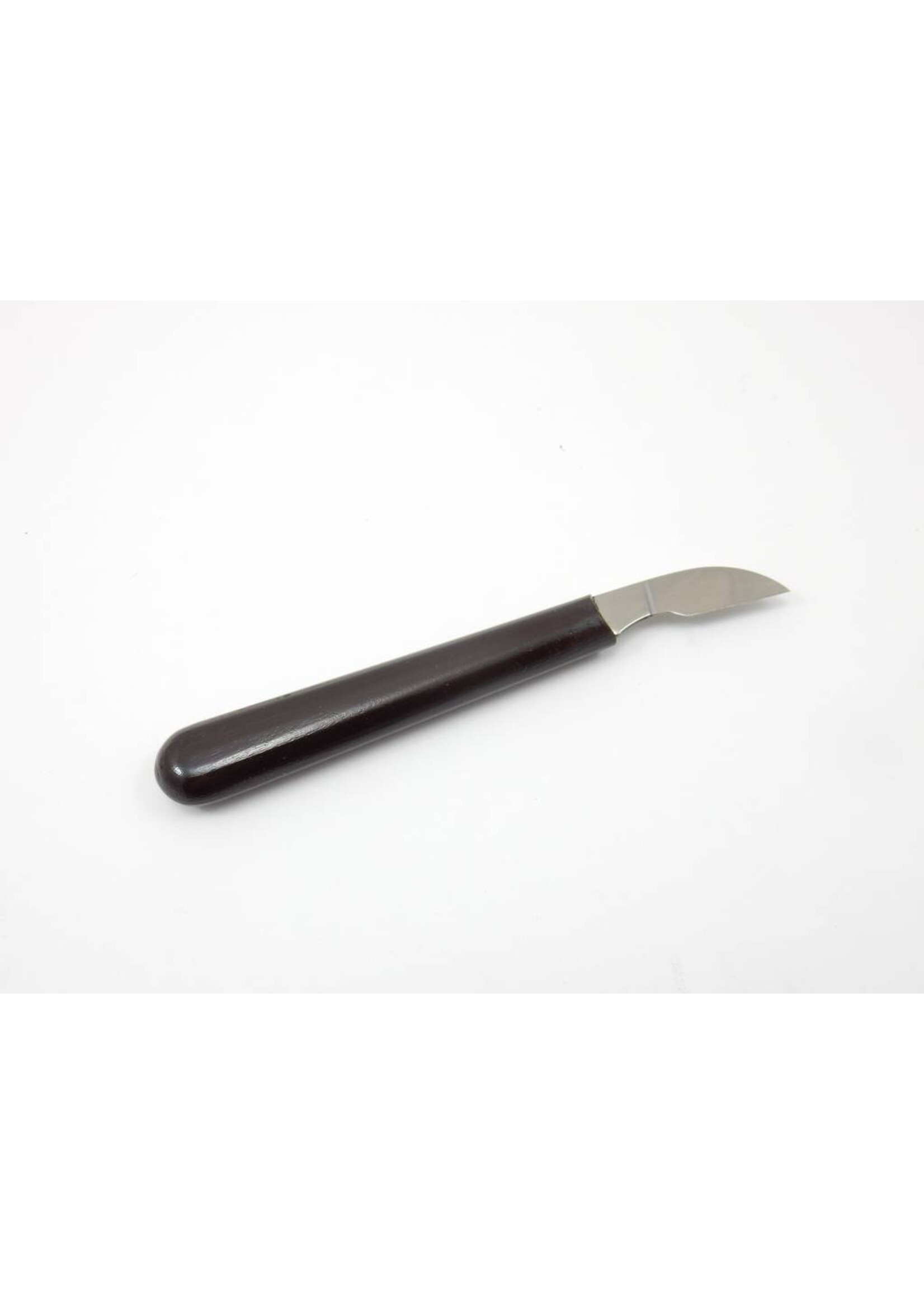 Woodcarving knife curved