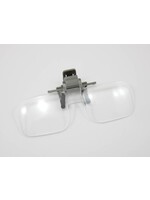 Lupenbrille clip on 2 vergrösserung