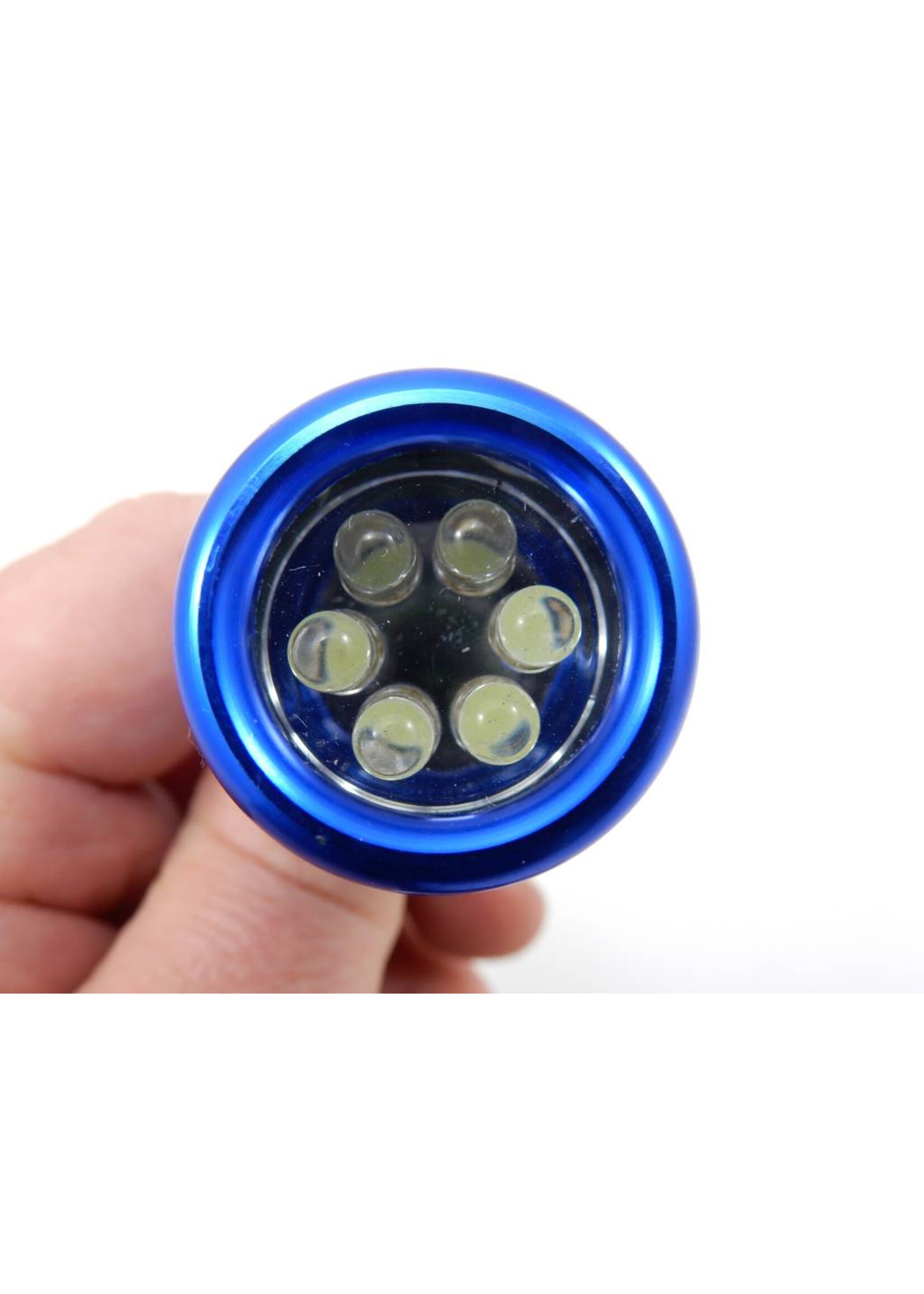 Led Taschenlampe - 6 leds - inklusieve Batterien