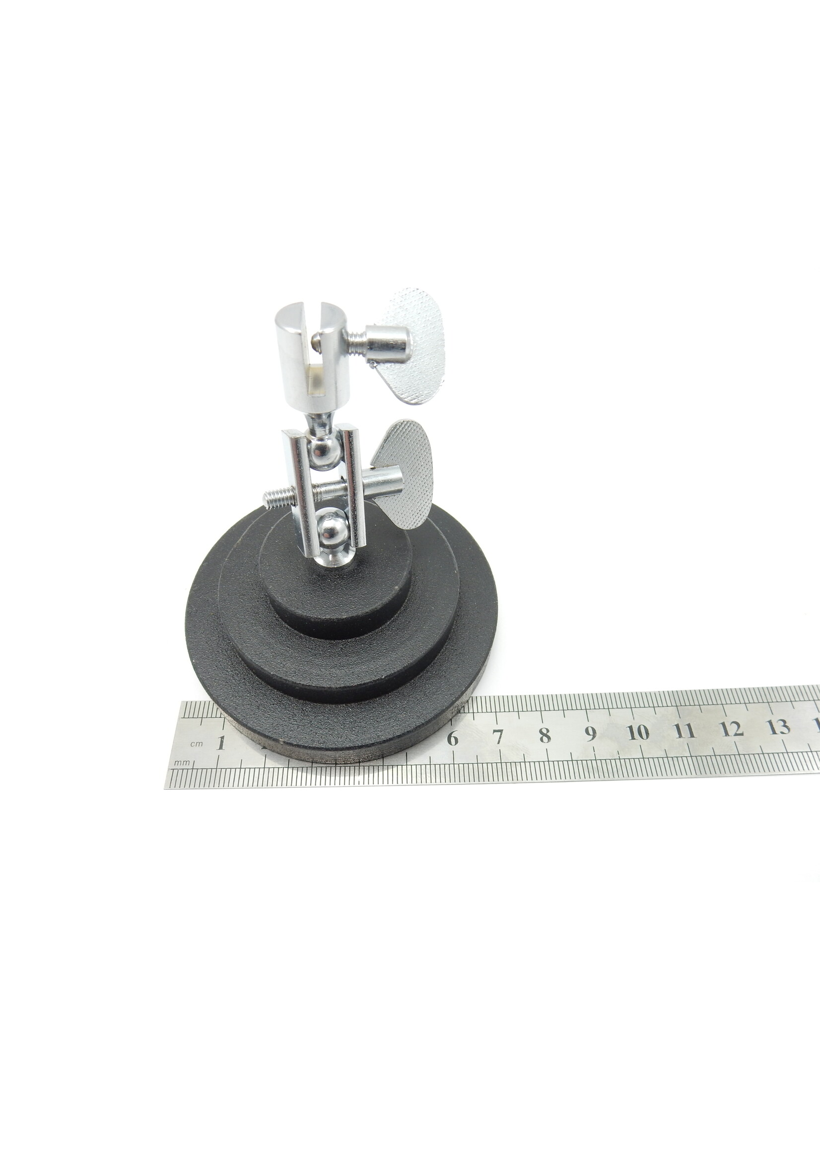 Tweezer support / holder clamp