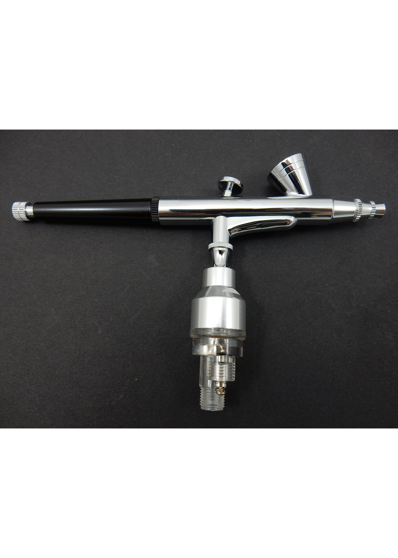 Airbrush gun 5ml with 0,2 - 0,3 and 0,5mm needle/nozzle and hose