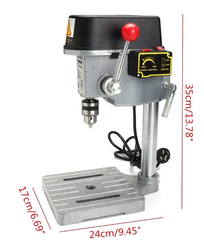Tandwiel aangedreven kolomboormachine boren tot ø 26 mm MK3 1,5 kW 400V