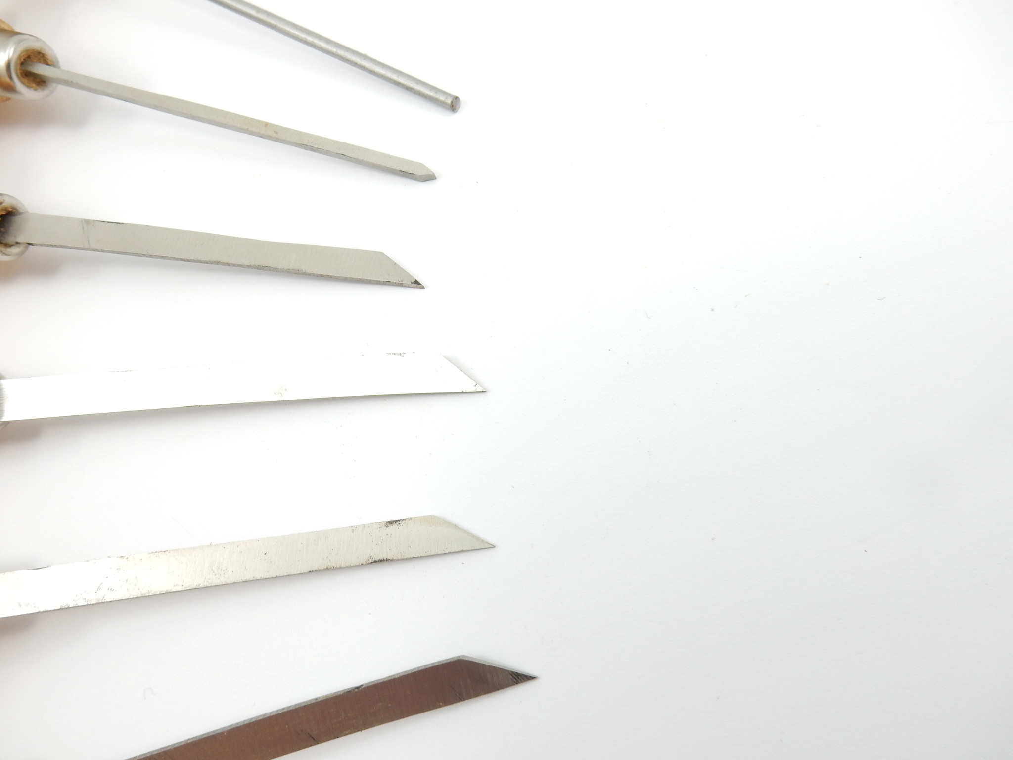 Micro chisel set - HSS - Mark's Miniatures