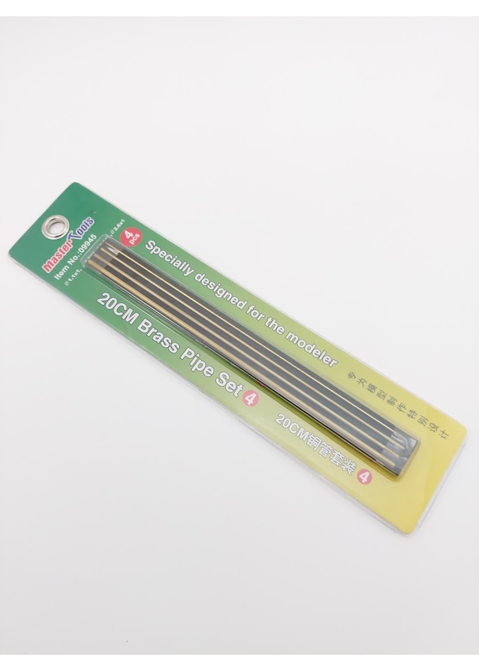 Messingrohre - Set 4 Slide Fit - 1.1mm/1.6mm/2.1mm/2.6mm