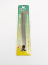 Slide Fit Brass Tubes - 4mm, 5mm, 6mm Diameter (12 Inch Long) | Model Making, Hobby & Engineering Tubes | SFT10