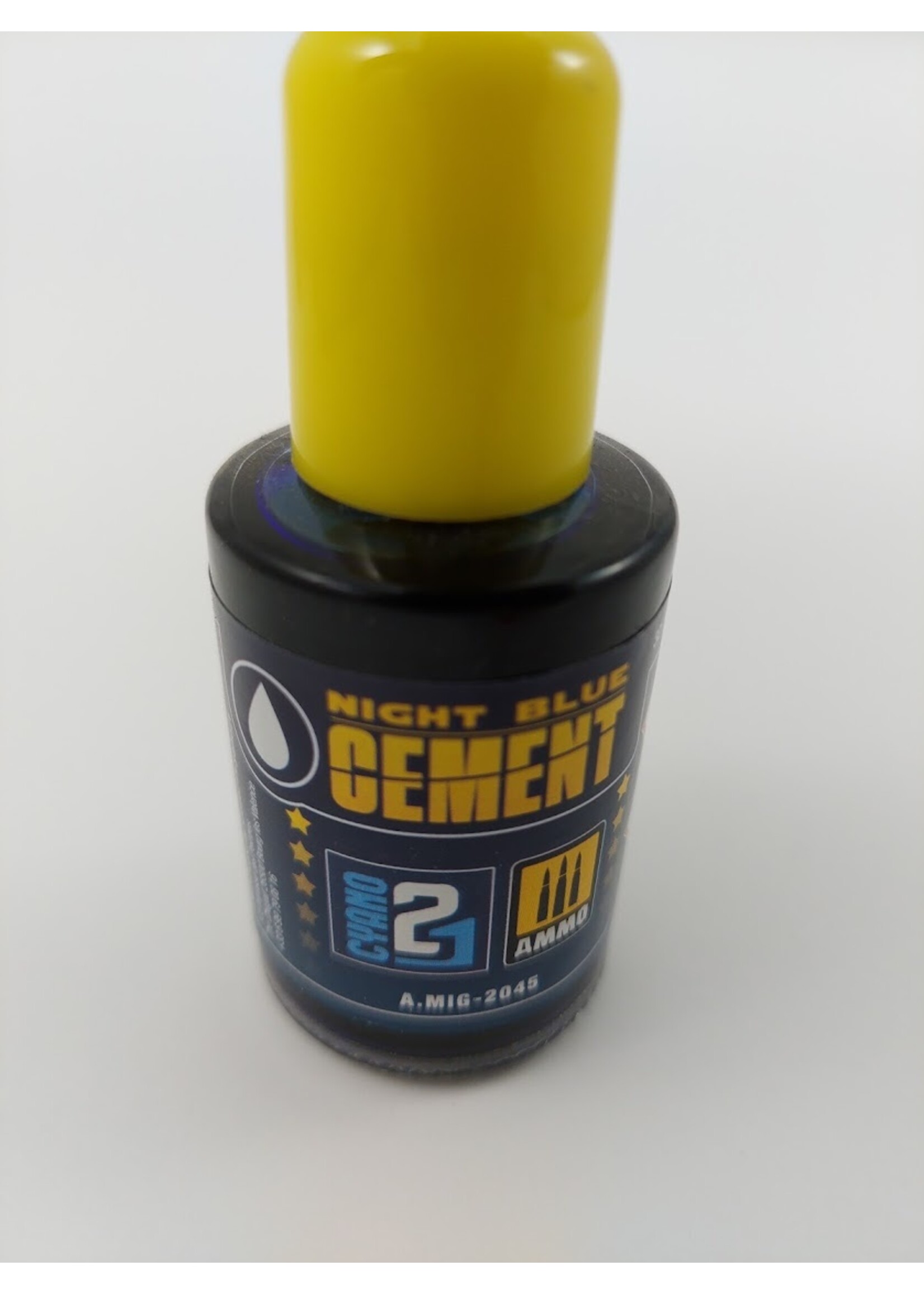 Extra thin cement - plastic glue - Blue