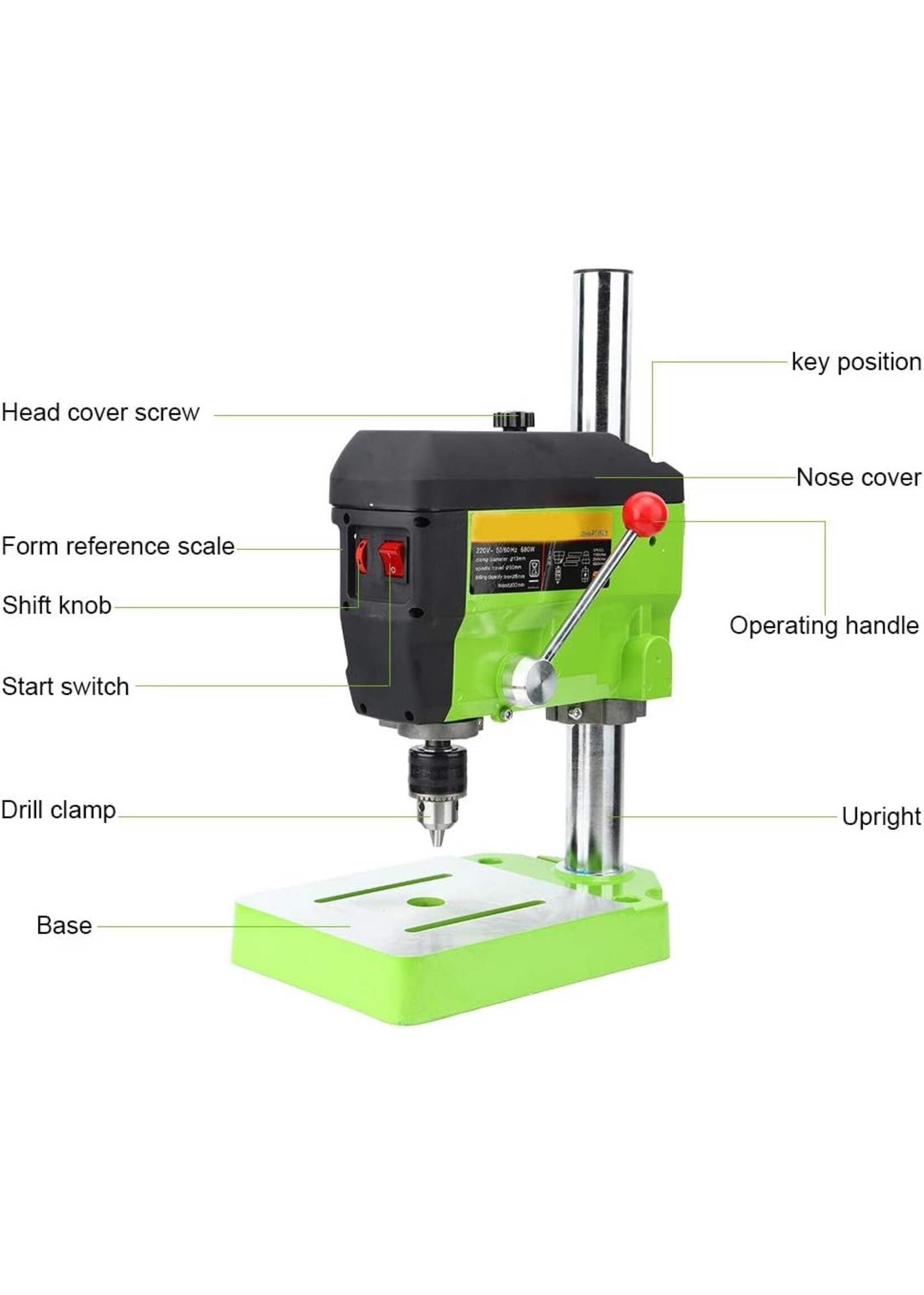 Mini-Tischbohrmaschine