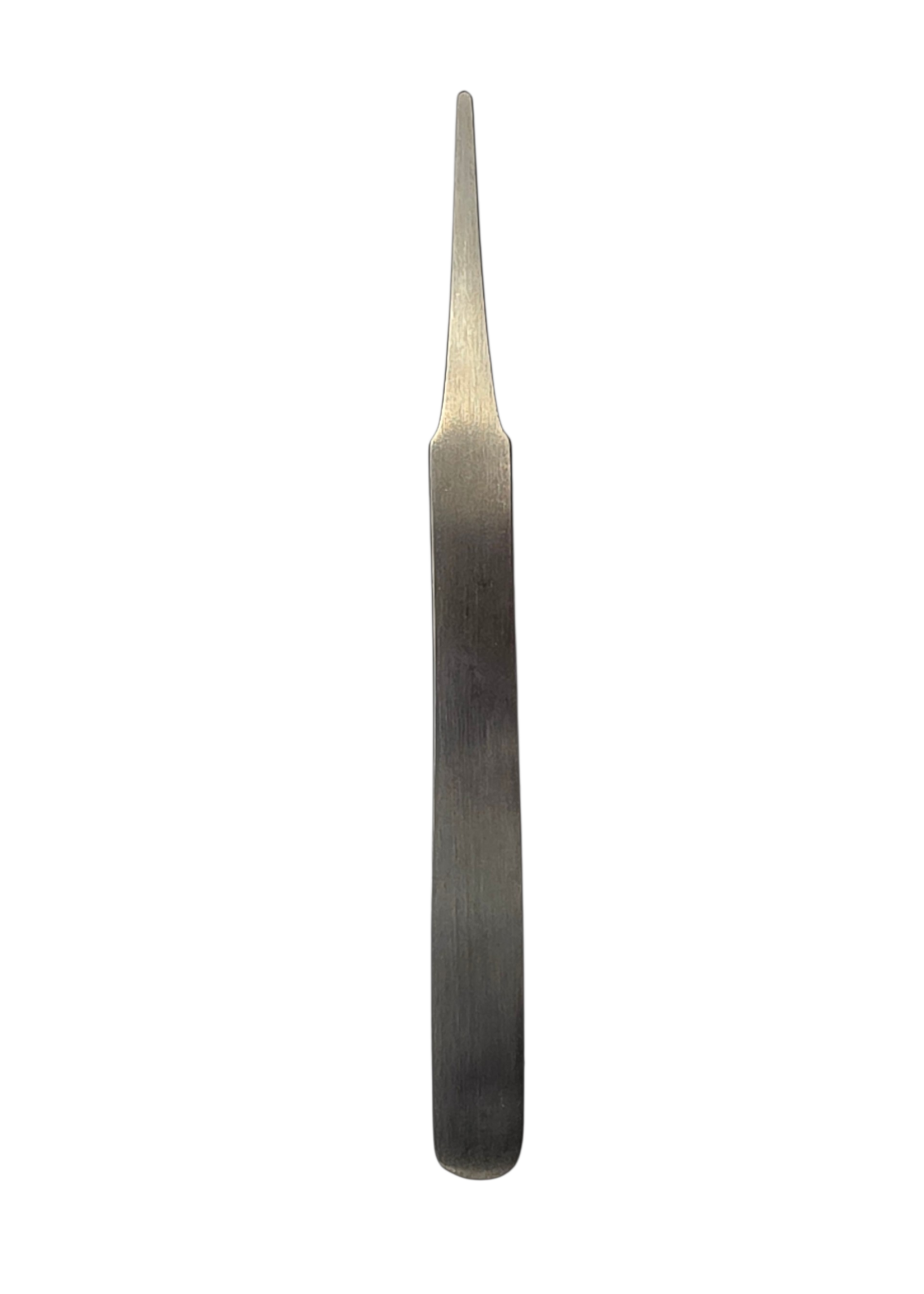 Pincet RVS antimagnetisch recht 120 mm met gladde stompe punt