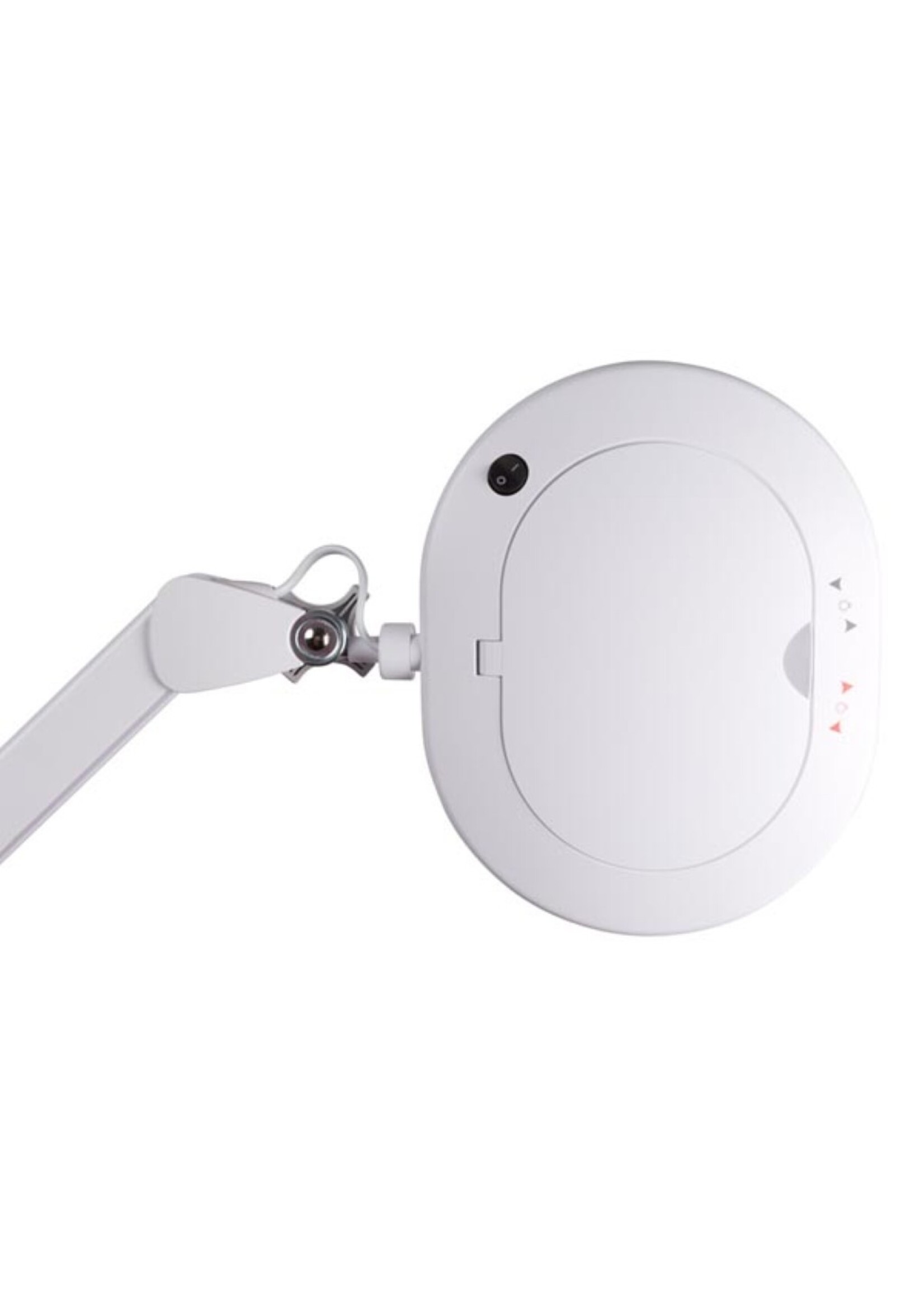 LED-LUPENLEUCHTE - TAGESLICHT / WARMLICHT - DIMMBAR - 5 DIOPTRIEN - 10 W - 60 LEDs - WEIß
