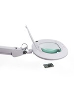 LED-LOEPLAMP 5 DIOPTRIE - DAGLICHT /WARMLICHT + DIMBAAR- 10 W - 60 LEDs - WIT