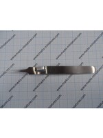 Cross Tweezer straight narrow Tips - Stainless Steel