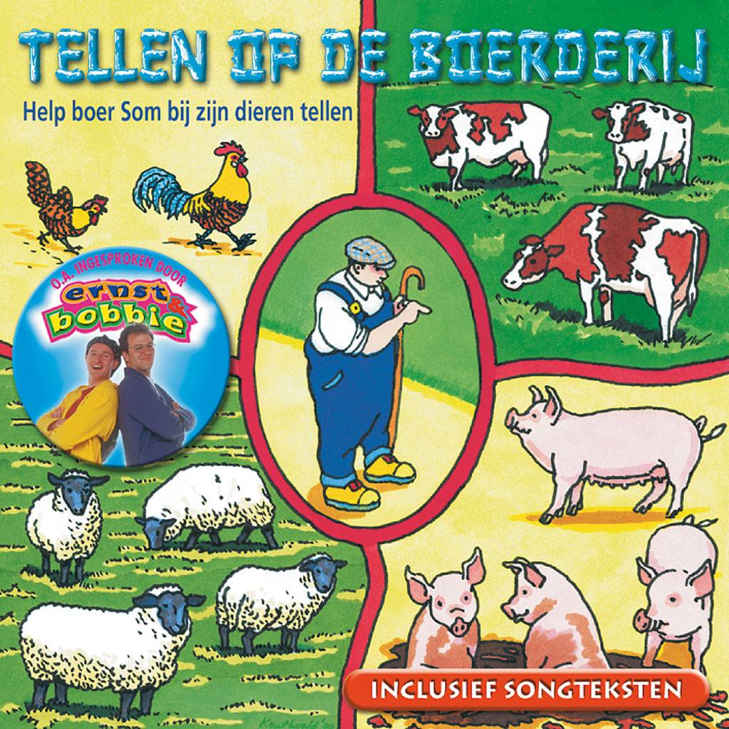 Ernst Bobbie En De Rest Luister Leer 6 Tellen Op De Boerderij ernst bobbie en de rest kopen in de aanbieding