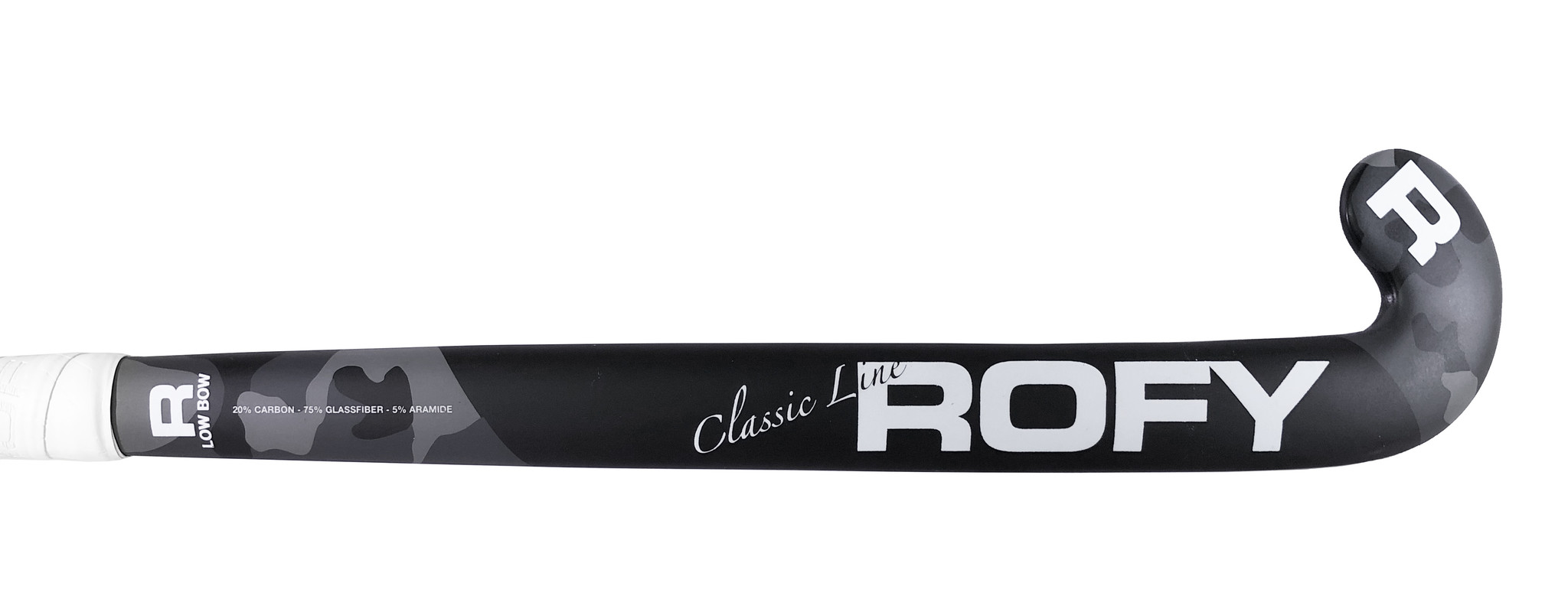 ROFY Classic Black 20% Carbon Low Bow Indoor